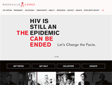 Tablet Screenshot of nashvillecares.org